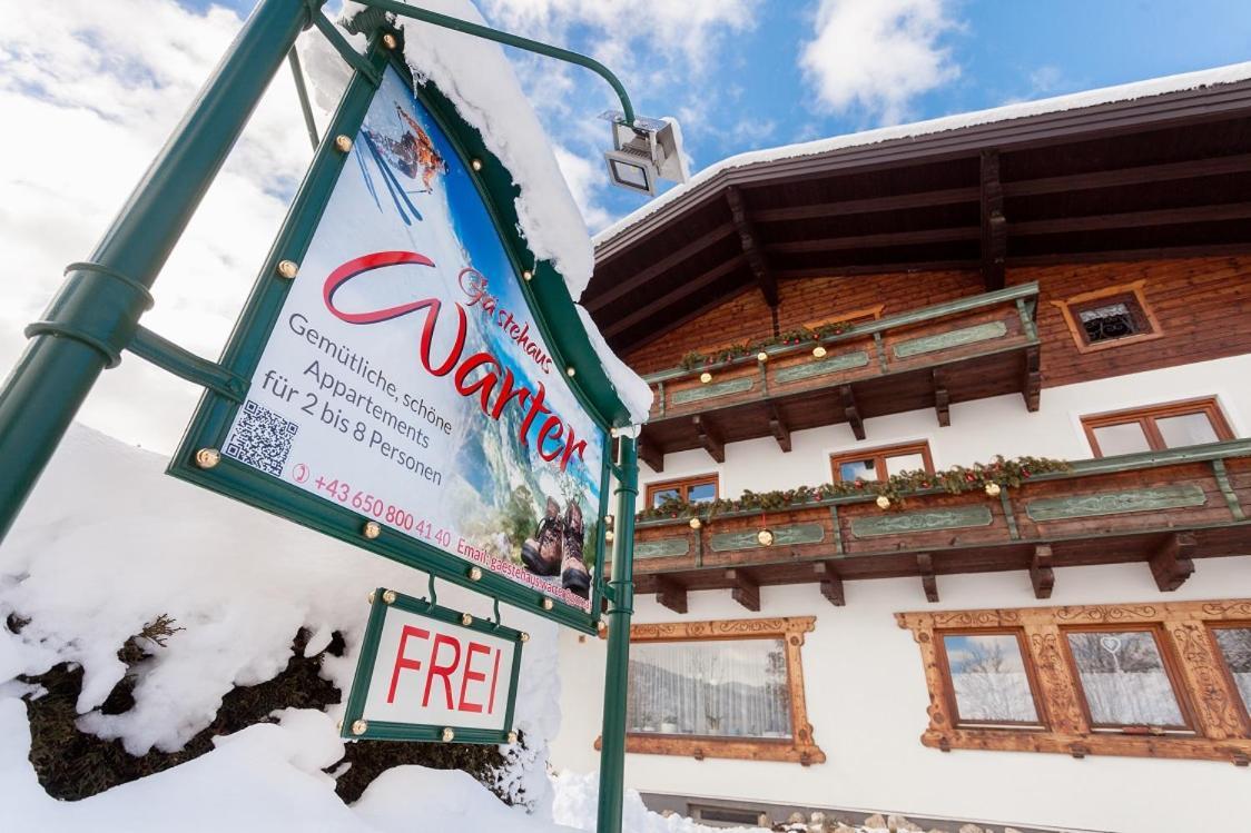 Holiday Im Gaestehaus Warter In Altenmarkt Altenmarkt im Pongau Exterior foto
