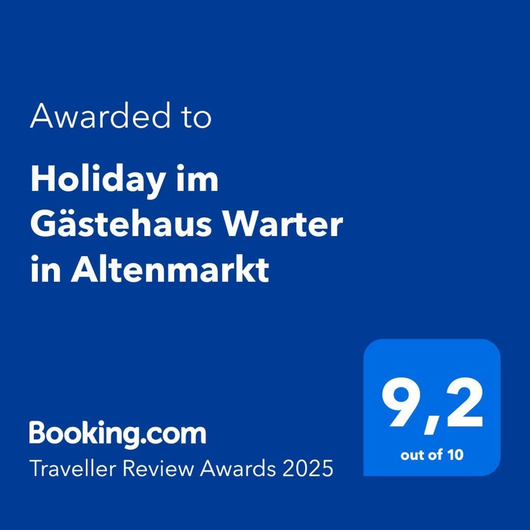 Holiday Im Gaestehaus Warter In Altenmarkt Altenmarkt im Pongau Exterior foto